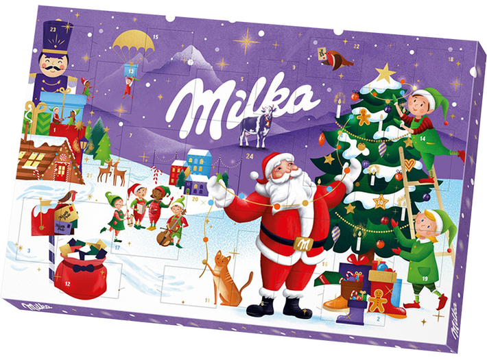 Préparez-vous pour Noël avec ce calendrier de l'Avent Milka